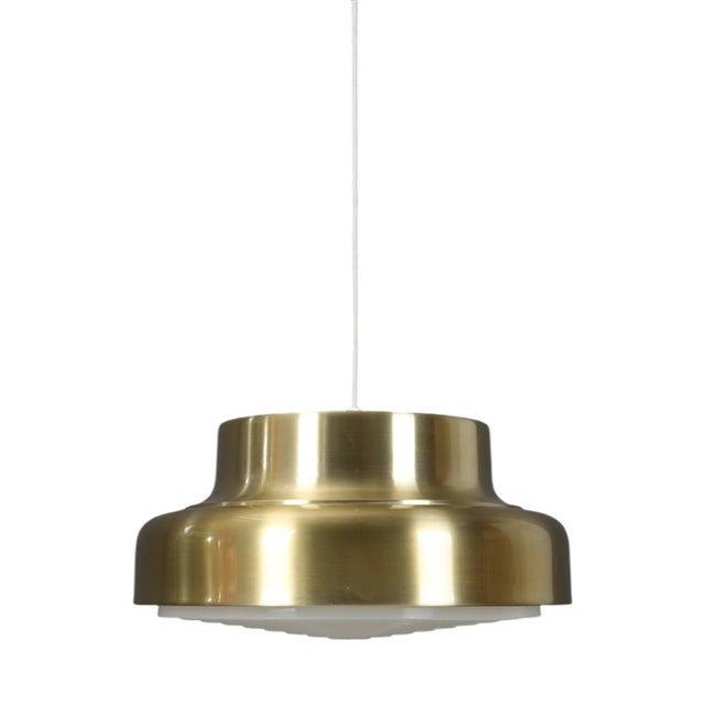 Large Danish Space Age Hanging Lamp, 1960s For Sale