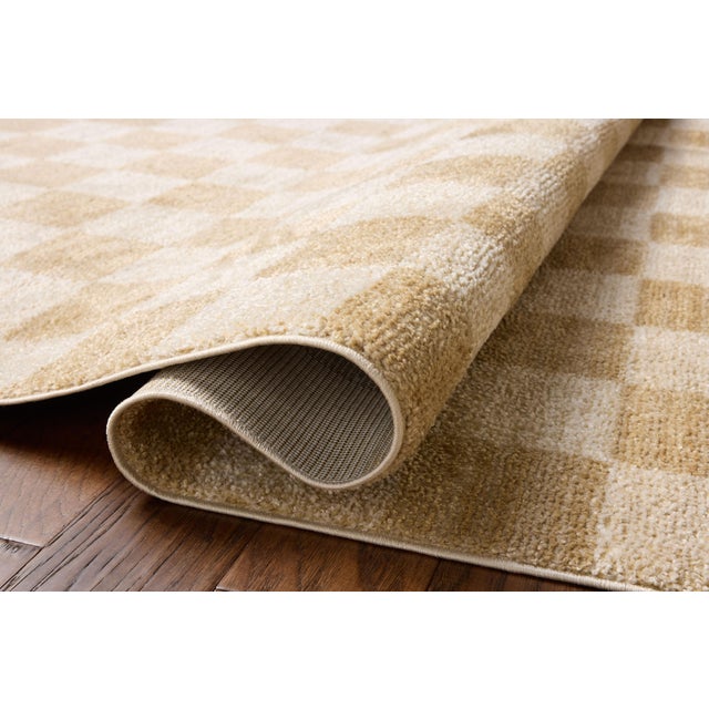 Loloi Rugs Chris Loves Julia x Loloi Calvin Wheat / Ivory 2'-3" x 3'-10" Accent Rug For Sale - Image 4 of 6