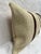 Turkish Hemp Pillow Cushion Natural Brown Beige Pillow Cushion Cover 16" x 24" For Sale - Image 4 of 4