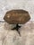 Green Antique Side Table Octagonal Top Snake Leg Tripod Primitive Green Paint Accent For Sale - Image 8 of 8