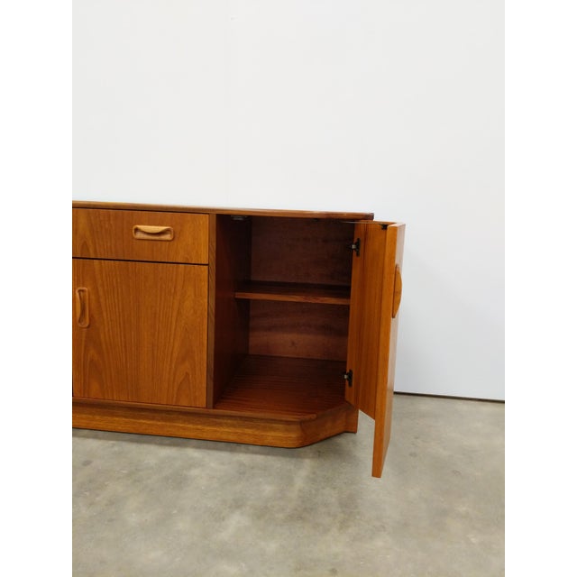 Vintage Mid Century Modern Teak Credenza by G Plan For Sale - Image 9 of 11