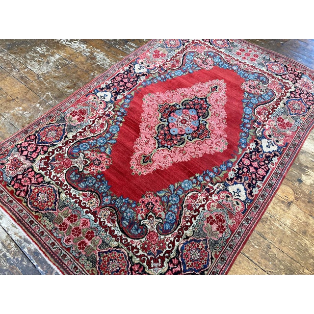 Antique Sarouk Rug in Wool, 1930s For Sale - Image 6 of 18