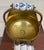 Vintage Brass Coal Scuttle With Lion Head Accents For Sale - Image 4 of 8
