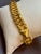 Gold Link 24 Karat Pure Yellow Gold Solid Bracelet, 73 Gm, Unisex , 8 Inch For Sale - Image 8 of 12