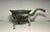 Ancient Bronze Ware Vessel Goblet Cup with Handle Aprox. dimensions: 7" diamater, 5"H Condition and natural patina...