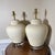 Mid-Century Modern 1970s Danish Large Beehive Table Lamps on Lucite Signed - a Pair For Sale - Image 3 of 6