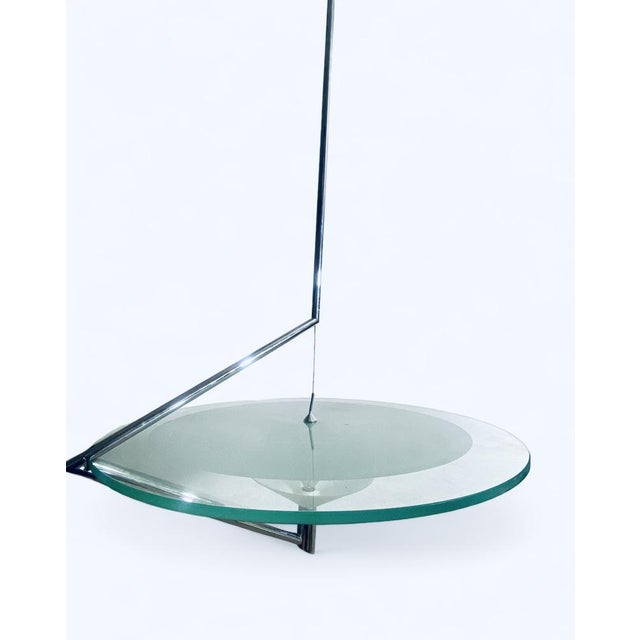 Mid-Century Modern Italian Glass and Metal Kron Candlestick Olympia by Daniela Puppa for Fontana Arte, 1970s For Sale - Image 3 of 18