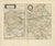 Antique Double Map of Perche, Blois, Orléans and Tours from Blaeu, 1642 For Sale - Image 10 of 10