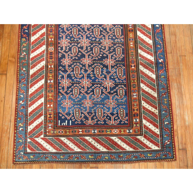 Early 20th Century Antique Persian Kurd Wide Runner, 3'11'' X 8'8'' For Sale - Image 9 of 13