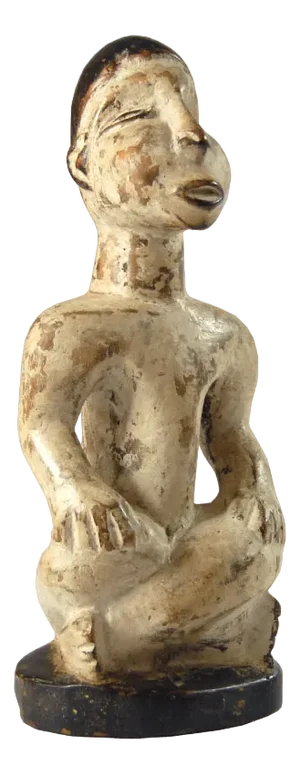 Wooden Figurine Yombe, Congo, 1990s