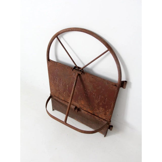 Metal Antique Metal Hay Door For Sale - Image 7 of 10