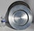 The Bullseye Design Silver Lacquered 14 Inch Charger Plate Set of 4 Original Box For Sale - Image 9 of 15