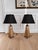 Neoclassical Mid-Century Antiqued Mirror Obelisk Table Lamps With Gilt Paw Feet - Pair For Sale - Image 10 of 10