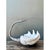 Mid 20th Century Vintage Monumental Metal and Clam Shell Swan Centerpiece For Sale - Image 5 of 12