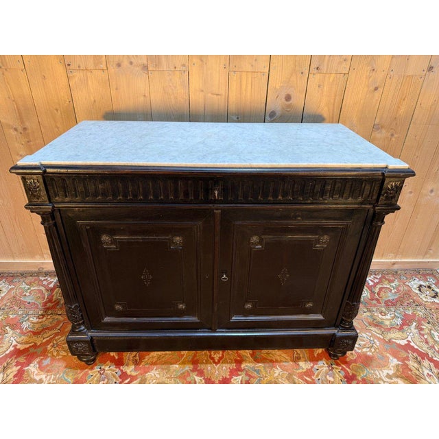 Period: 19th century Style: Napoleon 3rd Condition: Good condition Material: Solid wood Length: 130Width: 60Height:...