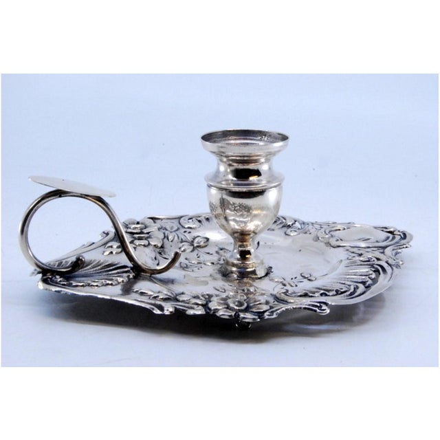 Shell-Shaped Scalloped Paddle with Raised Floral Motifs For Sale - Image 9 of 11