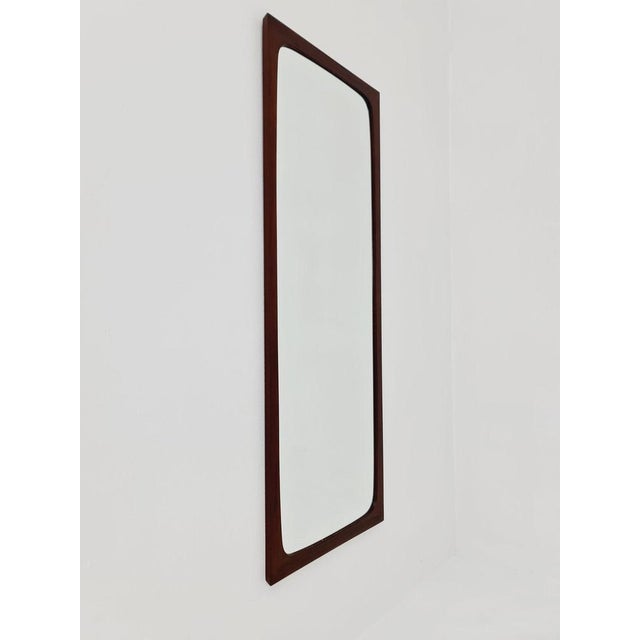 Mid-Century Modern Danish Wall-Mounted Mirror, 1960s For Sale - Image 12 of 12