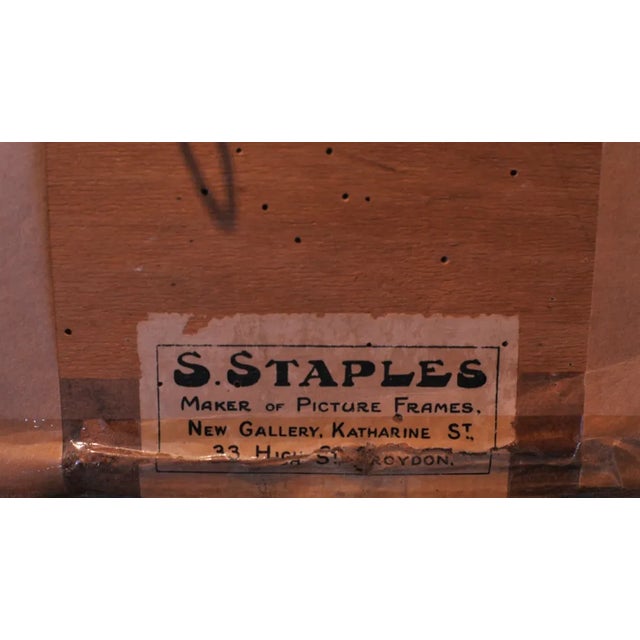 G Hastain, Catholic Nun, 1927, Watercolor, Framed For Sale - Image 6 of 7