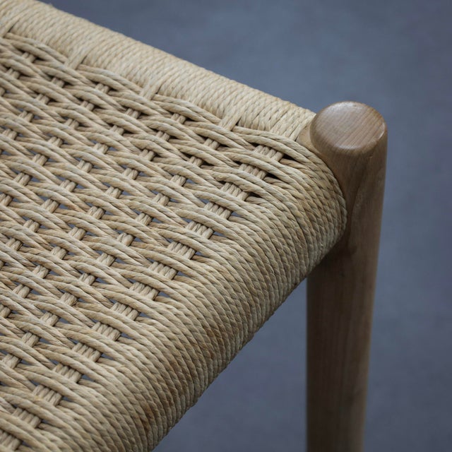 Model 84 Dining Chairs by Niels Otto (N. O.) Møller for J.L. Møllers, 1970s, Set of 6 For Sale - Image 12 of 14