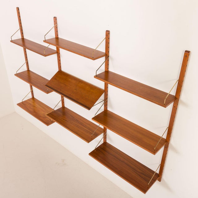 1960s Royal Shelving Unit in Teak by Poul Cadovius, 1960s For Sale - Image 5 of 12