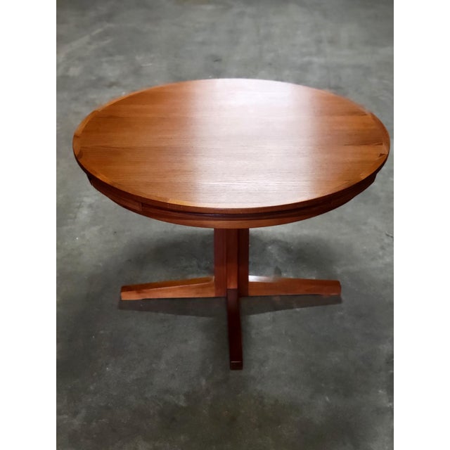 Danish Flip Flap Lotus Dining Table from Dyrlund, 1960 For Sale - Image 3 of 17