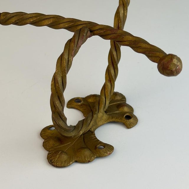 Antique Early 20th Century Bronze Wall Hook, Italy For Sale - Image 15 of 17