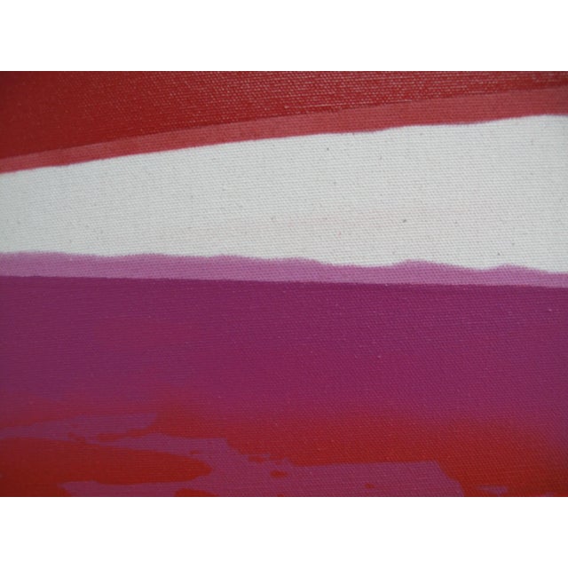 Abstract Contemporary Abstract Mixed Media on Paper Painting "S'en Aller - 01" by Guillaume Moschini For Sale - Image 3 of 4