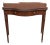 Mid 20th Century Federal Style Mahogany Fold-Top Card Table Console Table, Refinished For Sale
