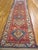 Textile Antique Late 19th Century Tribal Geometric Caucasian Kazak Red Runner Rug For Sale - Image 7 of 9