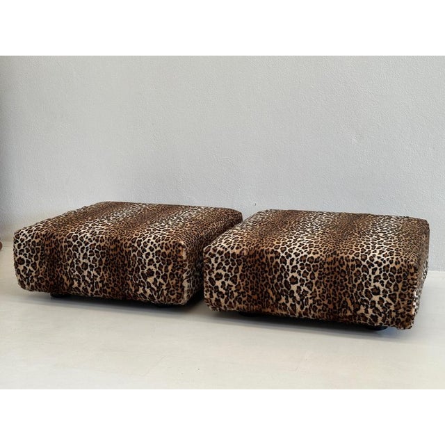Large Ottomans from Arflex, Italy, 1970s, Set of 2 For Sale - Image 18 of 18