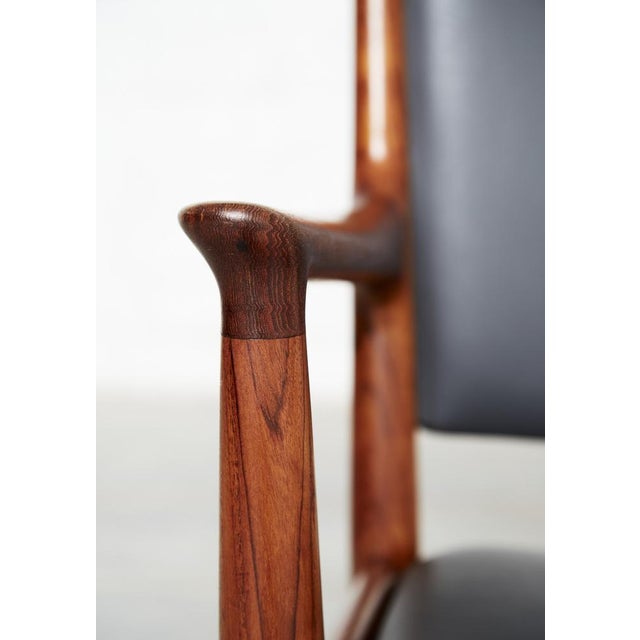 JH-513 Armchair by Hans J. Wegner for Johannes Hansen, 1960s For Sale - Image 9 of 18