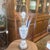 French Country Vintage French Fenton Coin Dot Lamp For Sale - Image 3 of 5