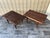 A Pair of Newly Restored Mid Century Modern George Nelson Style Wood Slat Benches / Side Tables. For Sale - Image 12 of 18