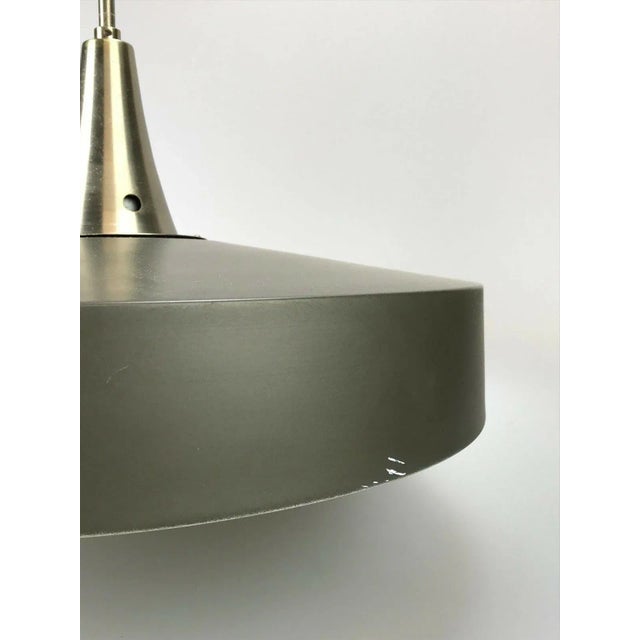 Mid-Century Space Age Ceiling Pendant Lamp in Metal For Sale - Image 6 of 11