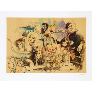 Ari Harpaz, Hollywood I, Lithograph For Sale