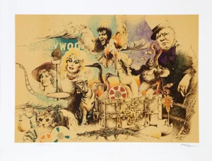 Ari Harpaz, Hollywood I, Lithograph