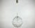 Metal Vintage Glass Spherical Ceiling Light For Sale - Image 7 of 7