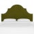Transitional Halsted Headboard in Apple Green Classic Velvet, California King For Sale - Image 3 of 6
