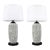 Vintage Reticulated Blanc De Chine Table Lamps, a Pair For Sale