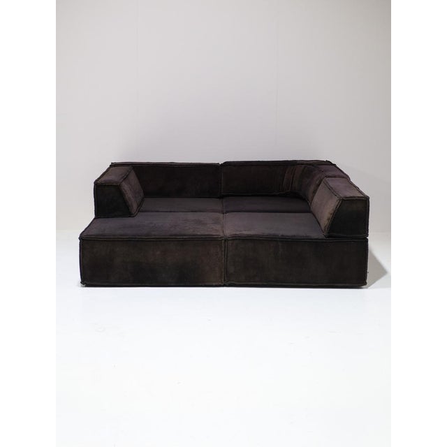 Beautiful 'trio' modular sofa designed by team form ag for cor in switzerland, 1973. This comfortable and versatile lounge...