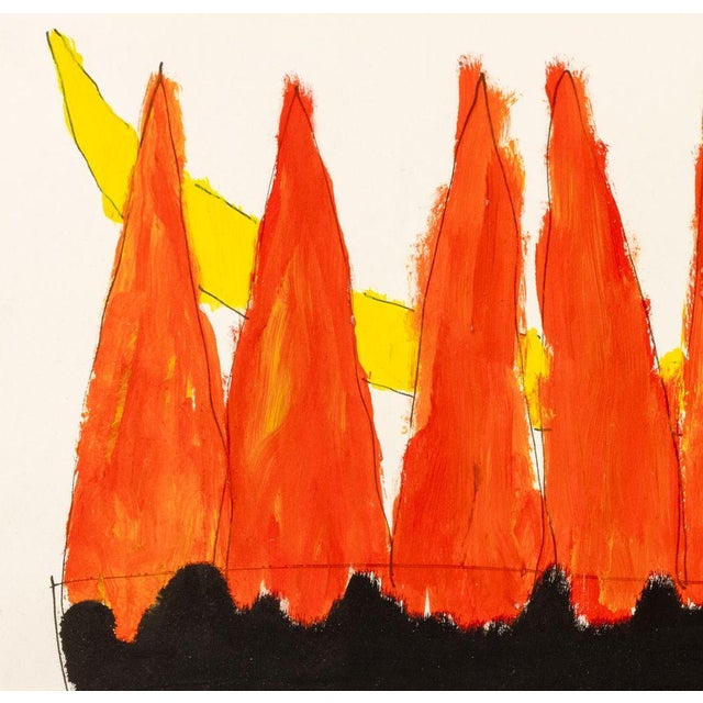 Paper Domenick Capobianco Surrealist Works on Paper, 6 For Sale - Image 7 of 18