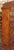 Brown Francesco Molon V23 Italian Burl Wood Beveled Glass Display Cabinet For Sale - Image 8 of 17