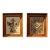 Mid 20th Century Southwestern Framed Sand Paintings - Pair For Sale