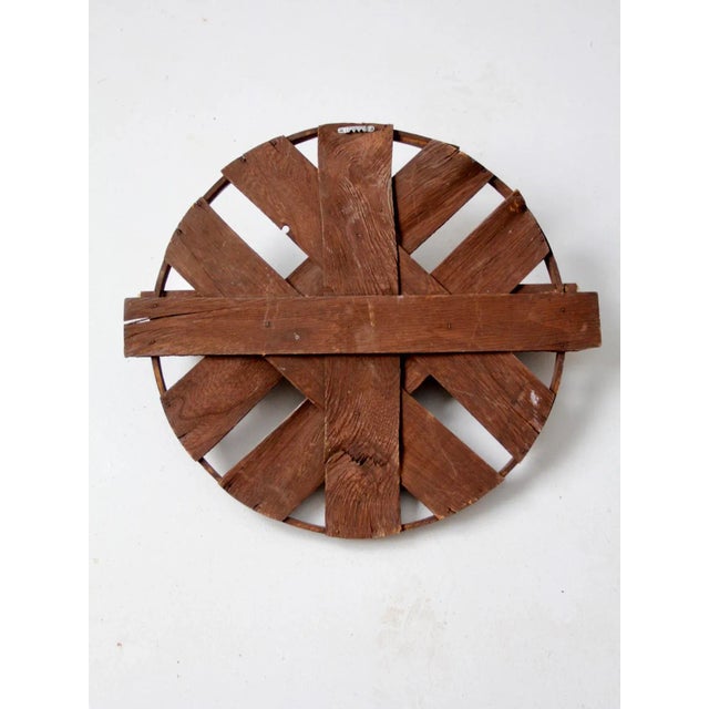 Vintage Farmhouse Wall Shelf For Sale - Image 9 of 10