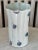 1990s Tall Folk Art Berry Scalloped Pottery Vase, Signed For Sale - Image 6 of 10