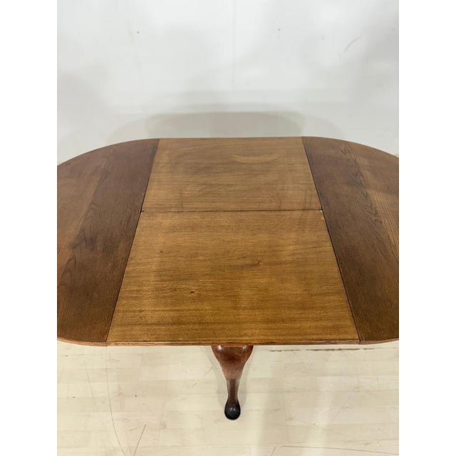 Extendable Chippendale Dining Table in Wood For Sale - Image 6 of 12