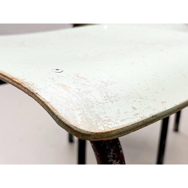 Vintage Kelko Table Set with Four Stools, Switzerland, 1960s, Set of 5 For Sale - Image 12 of 18