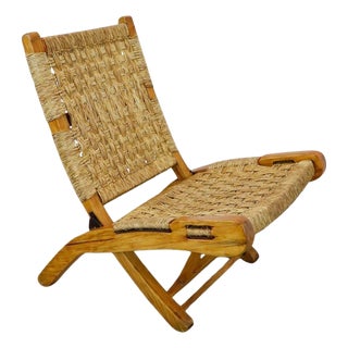 1960s Mexican Folding Chair Attributed to Muebles Toluca For Sale