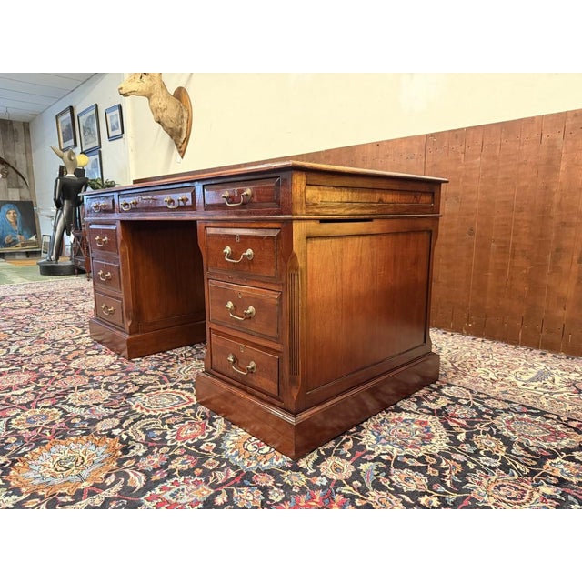 English Desk from Globe Wernicke For Sale - Image 6 of 18