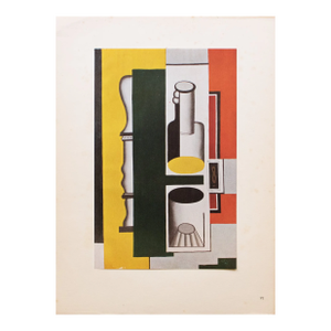 1948 After Fernand Léger "Still Life", First Edition Period Offset Lithograph